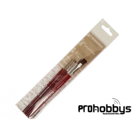 Juego 5 pinceles Hobby Dismoer