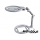 Lupa plegable con led