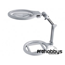Lupa plegable con led