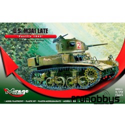 Tanque U.S. M3A1 Late (Pacific 1943) Mirage Hobby