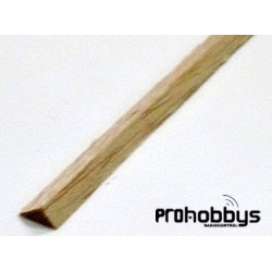 Listón triangular Balsa 10x10mm (1m)