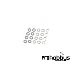 HT-585008 Set juntas tóricas o-ring amort. STR8 Hobbytech