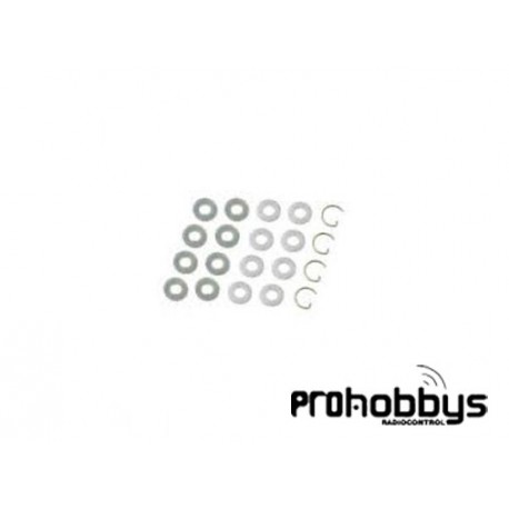 HT-585008 Set juntas tóricas o-ring amort. STR8 Hobbytech
