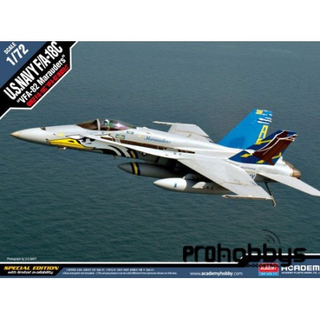 Avión USN F/A-18C -VFA-82 Marauders 1/72 Academy