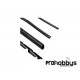 Tubo en espiral protector cables 6mm x 2m