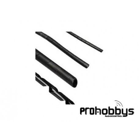 Tubo en espiral protector cables 6mm x 2m