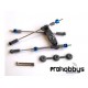 Varillaje Gas Freno 1/8 Completo