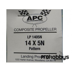 Hélice Gasolina LP 1405N 14 x 5N Pattern APC