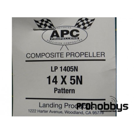 Hélice Gasolina LP 1405N 14 x 5N Pattern APC