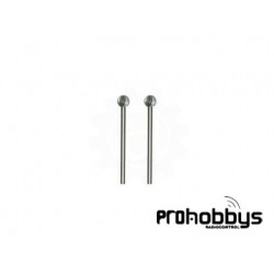 Fresa esférica Ø 6mm (2pz) 28725 Proxxon