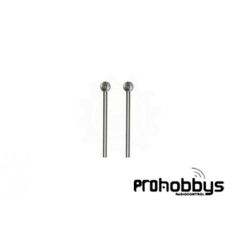 Fresa esférica Ø 6mm (2pz) 28725 Proxxon