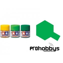 Tamiya Pintura acrílica. X-25 Traslucida Verde