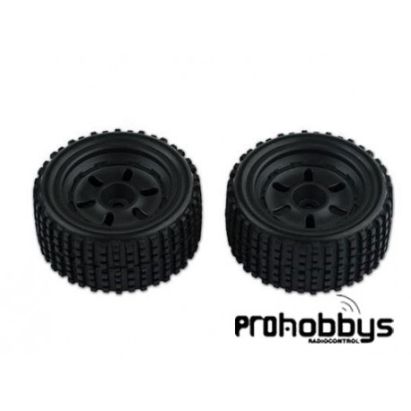 Ruedas traseras buggy 1/12 Ninco