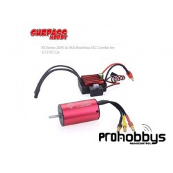 Combo Brushless coche 1/12-1/16