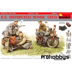 U.S Motorcicle repair crew special edition 1/35 MiniArt