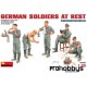 Figuras German Soldiers at rest 1/35 MiniArt