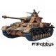 Tanque German Panzer IV H/J 1/35 Academy