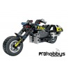 Juego Construcción Moto Pull Back 183pcs Qihui