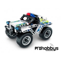 Coche de Policía Pull Back 199 pcs Qihui