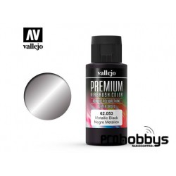 Vallejo Premium Negro Metálico (60ml)