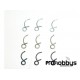 Juego muelles embrague 1/8 0,8/0,9/1,0mm