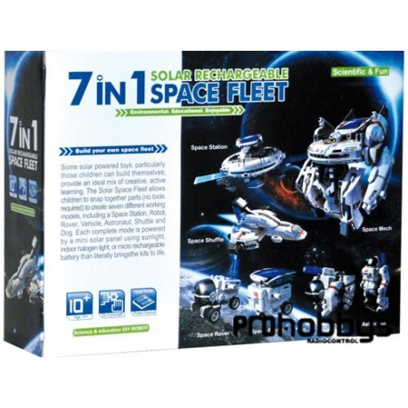 CEBEK Kit Solar 7 en 1 Space Fleet 