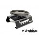 Mesa giratoria coche con iman 1/10 - 1/8 negra