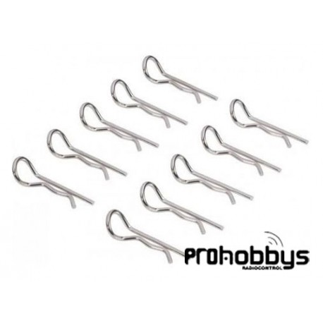 Clips carrocería 1/10 (10 uds)