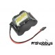 Bateria receptor piramidal NiMh 6V 1600mAh Voltz