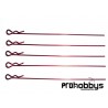 Clips carrocería 1/10 largos ( 5 uds)