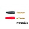 Bananas oro 4mm rojo y negro