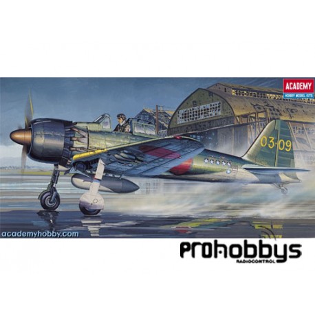 Avión Zero Fighter Type 52c A6M5c 1/72 Academy