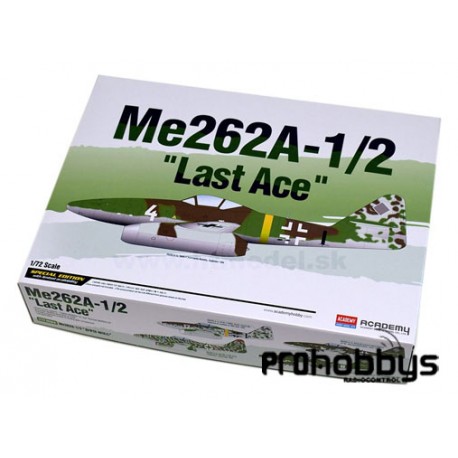 Avión Me262A-1/2 Last Ace 1/72 Academy
