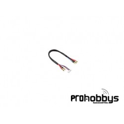 Cable de carga y equilibrado batería 2S con conector de 5mm Team Corally