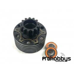 Campana de embrague 13T ventilada + rodamientos XTR