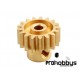 Piñón motor 18T Mo.0,8 eje 3,175 Himoto
