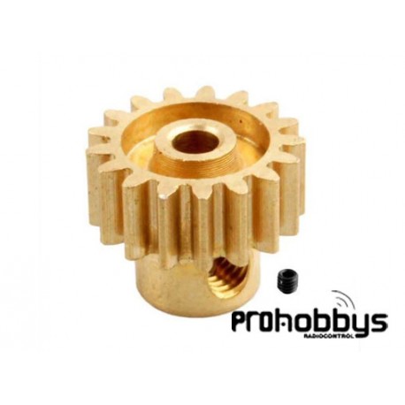 Piñón motor 18T Mo.0,8 eje 3,175 Himoto