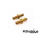 Banana dual 4mm de baja resistencia (2 uds) XTR