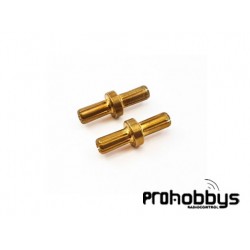 Banana dual 4mm de baja resistencia (2 uds) XTR