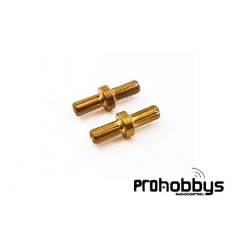 Banana dual 5mm de baja resistencia (2 uds) XTR