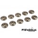 Arandela cónica aluminio M3x15mm marrón (10 uds) Corally
