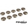 Arandela cónica aluminio M3x15mm marrón (10 uds) Corally