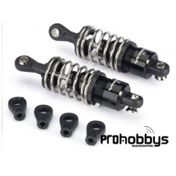 Amortiguadores aluminio 62mm 1/10 ajustables (2 uds) Absima
