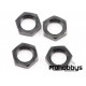 Tuerca rueda 1/8 17mm (4pcs) HB Racing