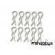Clips carrocería 1/10 (10pcs) TITAN