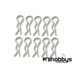 Clips carrocería 1/10 (10pcs) TITAN