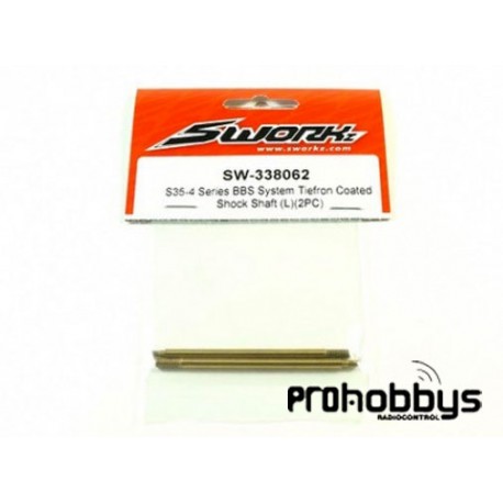 Vastagos amortiguadores traseros Sworkz S35-4 Series BBS System Tiefron Coated (2pcs)