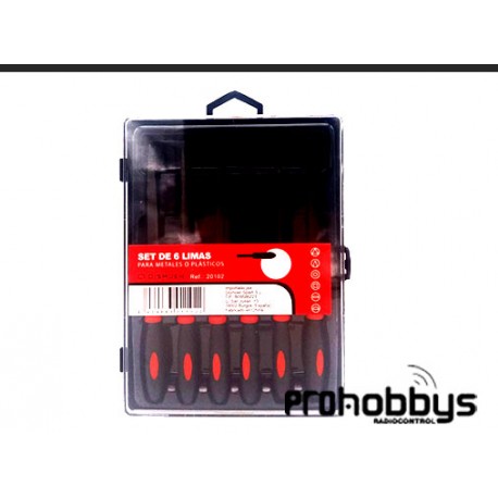 Set de 6 Limas para metal
