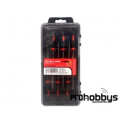 Set de 6 limas para madera