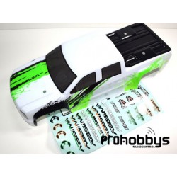Carrocería Monster Truck 1/10 AMT2.4 RTR verde/blanco